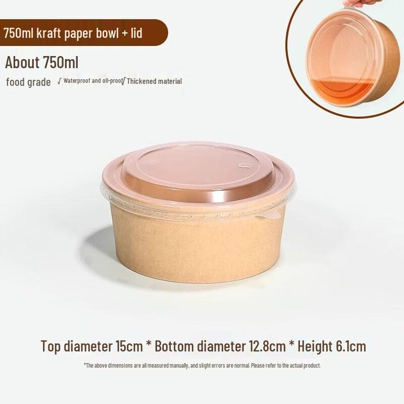 Disposable Bagasse Paper Bowl