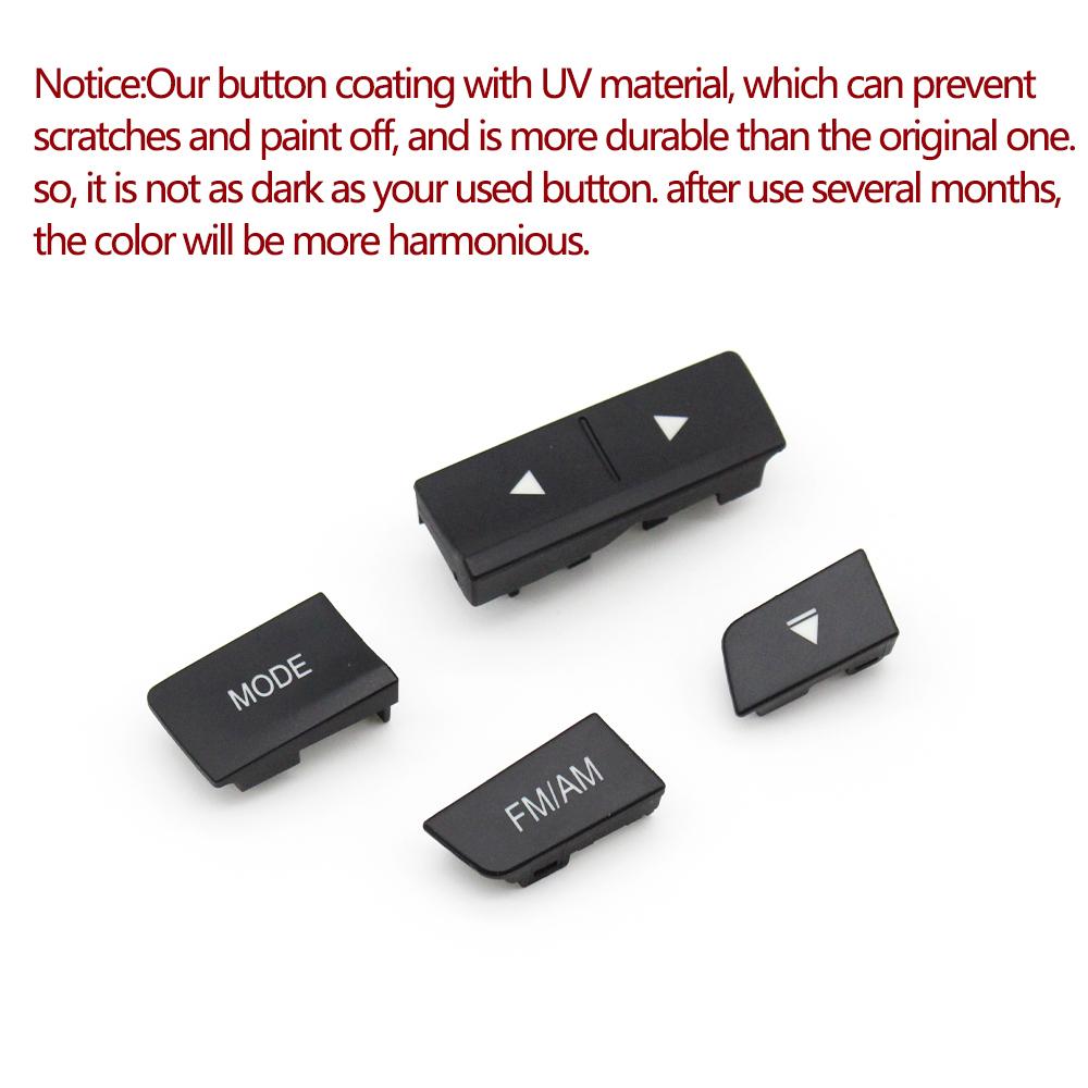 Tableau de bord avant de voiture Radio lecteur CD bouton de commutation boutons de commutation garniture de couverture pour BMW M3 M4 F20 F21 F22 F30 F32 F35 F34 F36 F45 F46