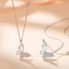Tancise S925 Sterling Silver Luxury Personality Pendant Necklace Women's Classic Tide Necklace