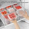 1Pieces Refrigerator Storage Box Meat Storage Box Food Packaging Box Food Grade Refrigerator Special Arrangement