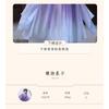 Womens Tang Dynasty Style Hanfu Dress With Embroidered Gradient Skirt Wide Sleeve Ruqun Daily Wear