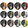 Šroubová ocelová přezka hodinek Silikonový řemínek Pro Garmin Fenix 8 E 47mm 7X Pro 51mm Epix/6 6X 5X Plus QuickFit 26mm 22mm Řemínek Náramek