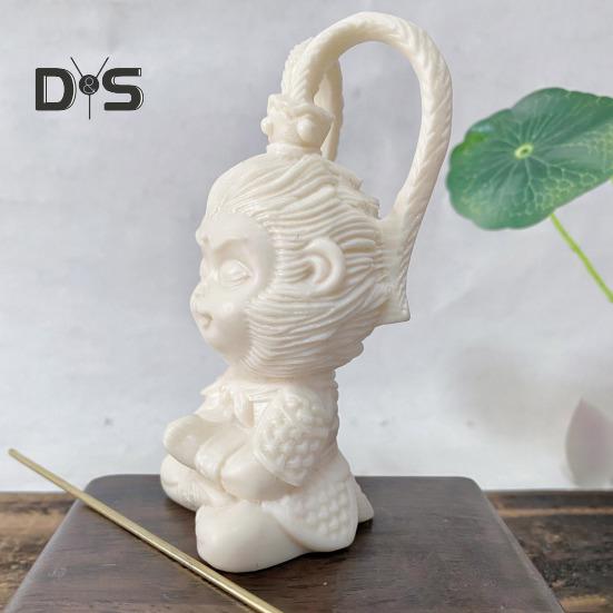 Tagua Wukong Figure Great Sages Equalling Heaven Figurine Statue Sculpture Cartoon Monkey King Model Desktop Decoration Ornament
