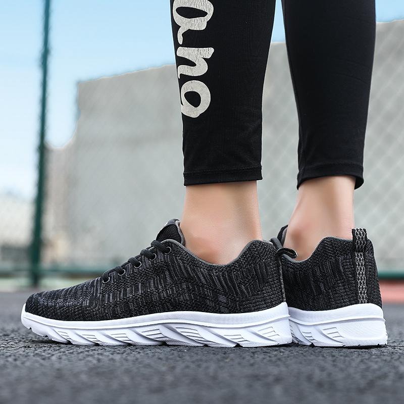 Новая мода летающая тканая спортивная повседневная мужская обувь с мягкой подошвой — фото 16