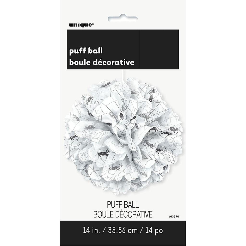 Unique Party Tissue Paper Pom Pom Halloween Hanging Decoration