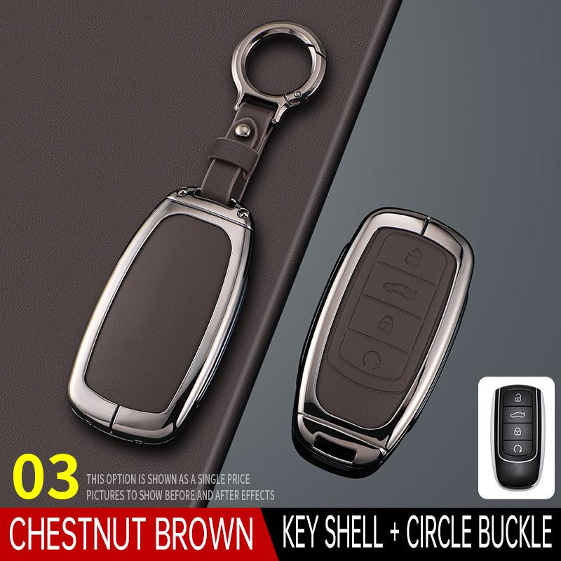 Compatible Protective Key Case for Chery Tiggo 8 Plus, Tiggo 9, Arrizo 5, and Tiggo 7 (2024 Models)