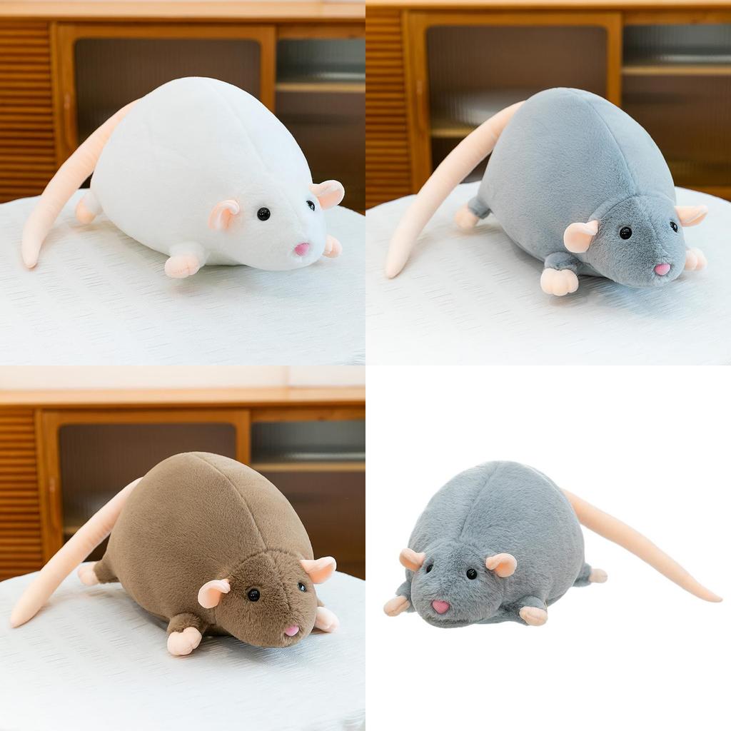 Plush Cartoon Mouse Toy With Soft Pp Cotton For Kids Bedroom Decor