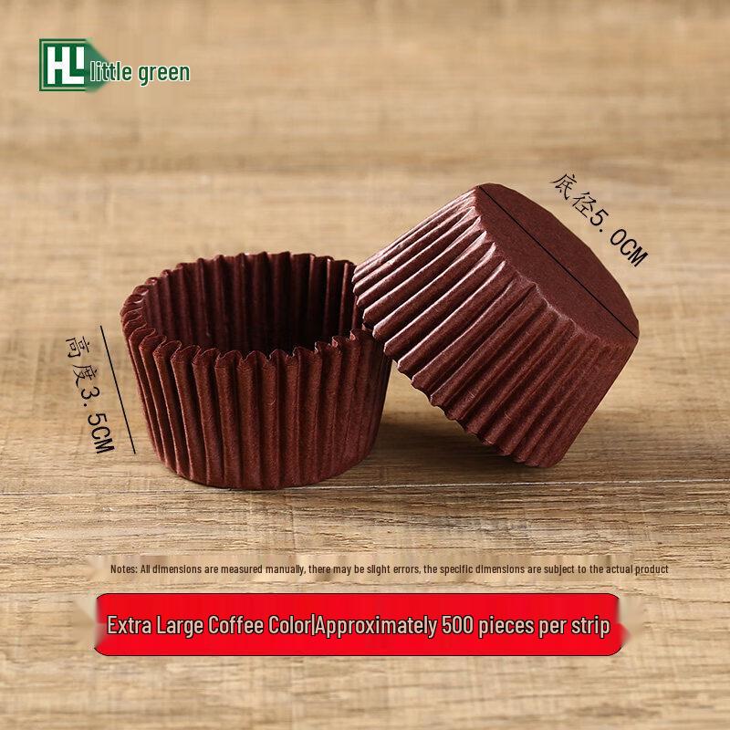 Qiwai High-Temperature Greaseproof Baking Paper Cups