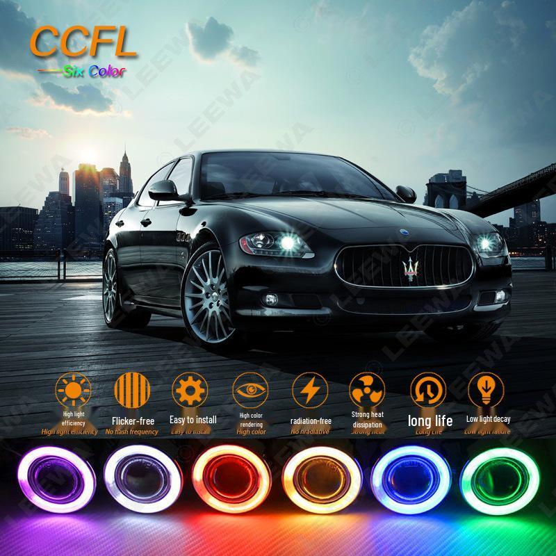 Applicable To BMW E46 Coupe 2D, E46 Cabrio, Z3 CCFL Angel Eye Halo Headlights