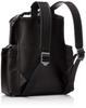Hunter Original Top Clip Medium Rucksack aus gummiertem Leder UBB7019LRS-BLK-One, Schwarz