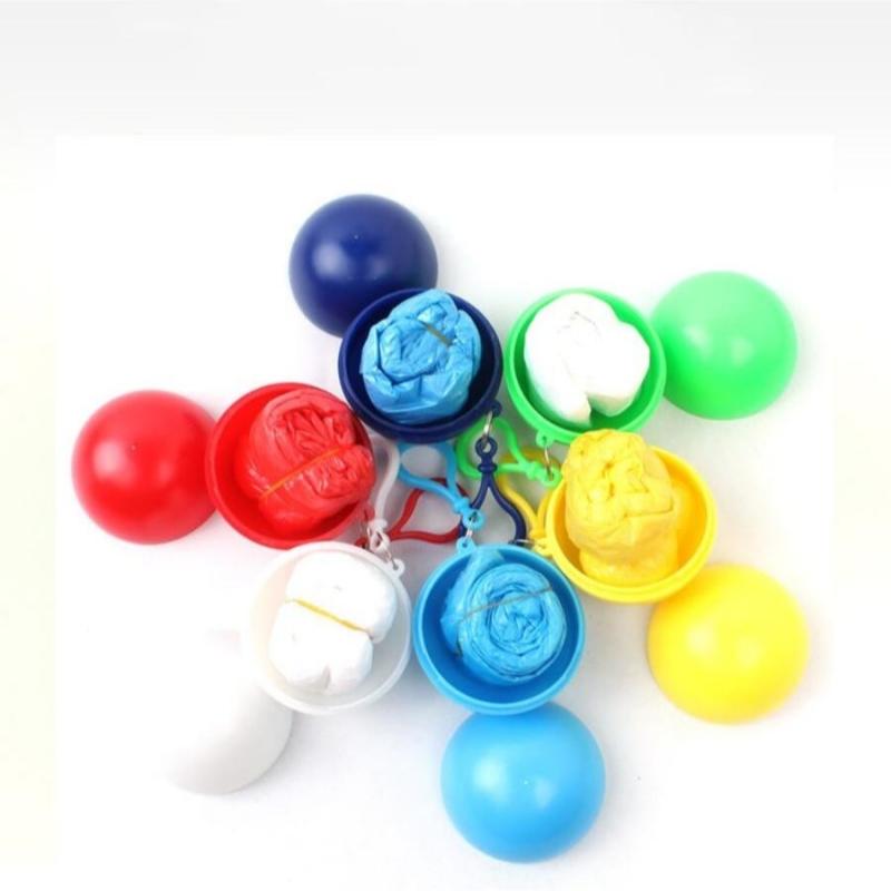 1 pc Random Disposable Raincoat Pack Disposable Rain Ponchos for Kids with Clear Plastic Raincoats for Emergency, Girls, Boys