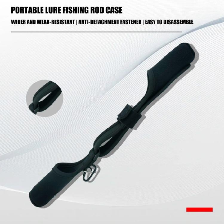 Adjustable Fishing Rod Fasteners Fishing Rod Tie Tip Cover Sleeves Poles Tie Strap For Convenient Use Fishing Accessories
