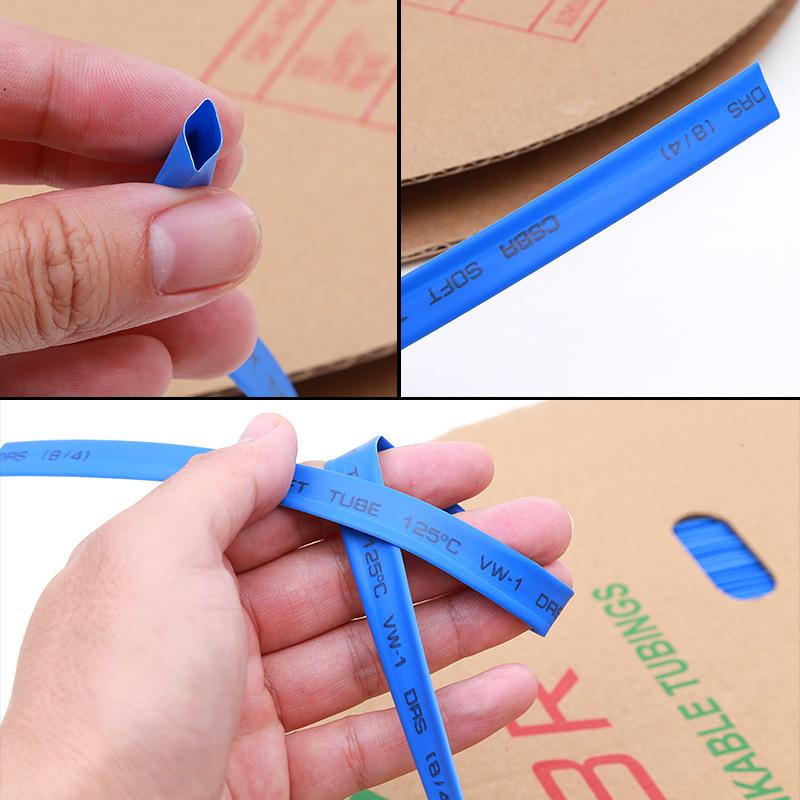 Five-Color Thickened Heat Shrink Tubing: Waterproof Wire Protection Sleeve for Low Voltage Cables