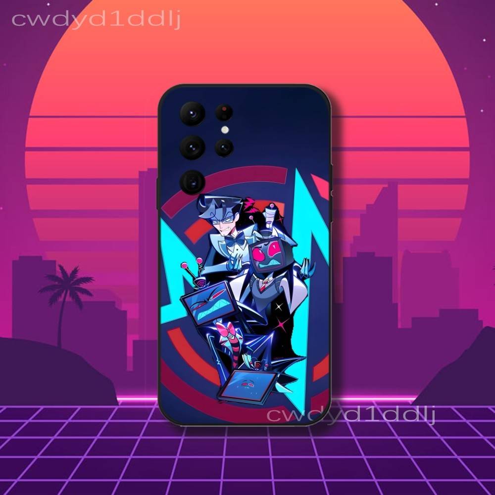 V-Vox Trust Us H-HazbinS Phone Case For Samsung S10,S21,FE,S21 ,S26,S25,S24,S23,Ultra,S9,S22,Plus Black Shockproof TPU