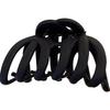 Extra Large Durable Pumpkin Claw Clip for Thick Hair - Wide, Non-Damaging Rubber Grip