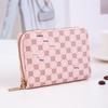 2024 Polka Dot Mini Coin Purse with Multi-Card Slots - Small Square Clutch & Card Holder