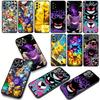 Gengar P-Pikachus Cute P-Pokemons Phone Cover Case for Apple iPhone 17 16 15 11 Pro XS Max XR 6 7 8 Plus + SE 2020 5 16E Casing