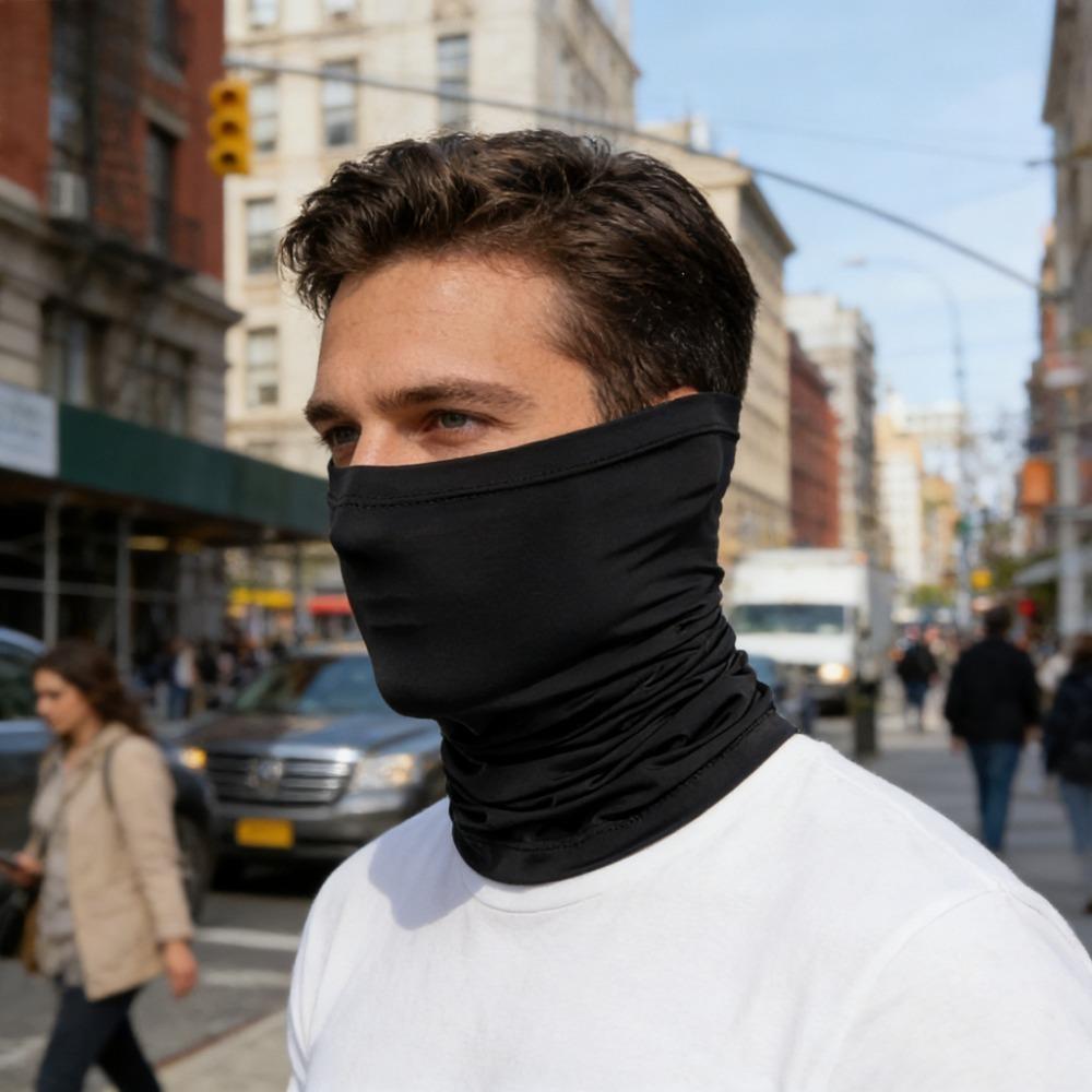 Summer UV Protection Face Mask Neck Gaiter, Breathable Sweat Wicking Bandana for Cycling, Fishing & Sports