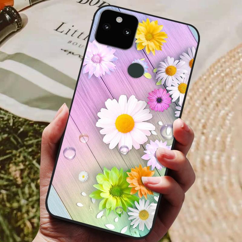 Modische Mattes Case Für Google Pixel 5A 5G 5 Case Weiches Silikon Google Pixel 4A 5G 4G Case Rückseite Pixel5 Pixel4A Cases Hüllen