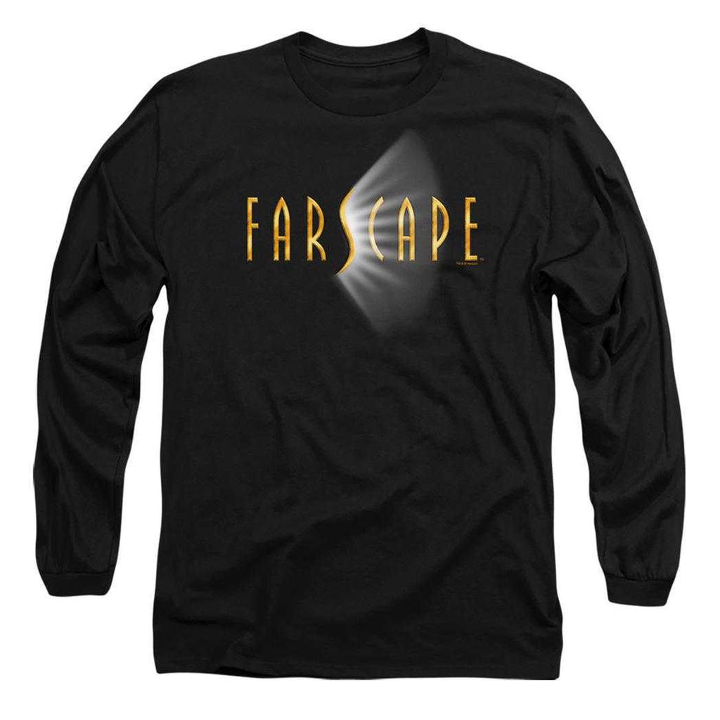 Farscape Unisex Adult Logo Long-Sleeved T-Shirt