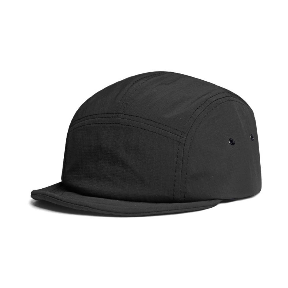 Quick-drying Five-panel Hats Short Brim Sunscreen Retro Cap Baseball Caps  Men and Women