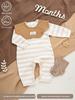 Newborn Long-Sleeve Jumpsuit Pajamas - Spring, Autumn & Winter Warm Base Layer for Babies