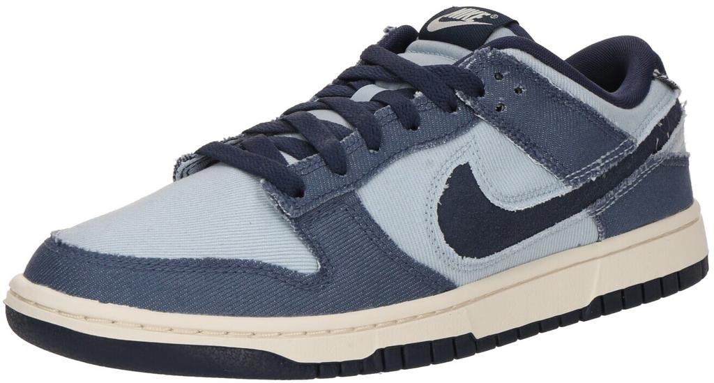 Кроссовки Nike Dunk Low Retro SE светло-голубой/синий/бледная слоновая кость/полуночный флот