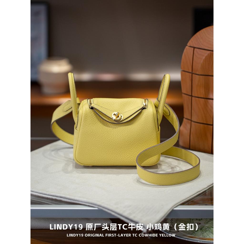 Kazilan Lindi 19cmTC Leder Arzttasche Hardware Handheld Umhängetasche Schultertasche Damen Tasche Trend