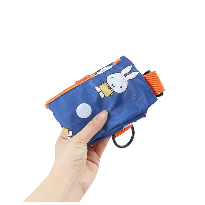 Miffy Nicot Mf Tissue Dot Navy Miffy Merchandise Tissue Case Car Accessories Tissue Pouch LIC-MF0008 2-Way Case/Miffy