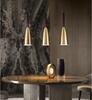 Nordic Gold Single Pendant Light for Bedroom, Bar, Café, or Shop