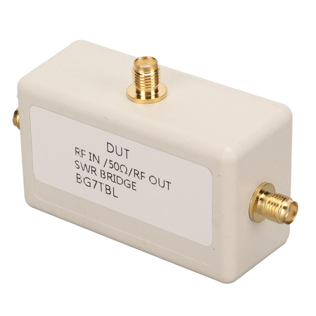 SWR High Power Bridge 1‑500Mhz 3 Ports Standing Wave Ratio Bridge for Antenna Measurement RF