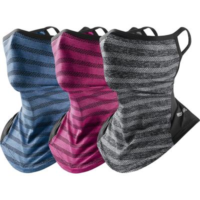 ROCKBROS Cara UV Cuello Verano Sol Oreja para y Cubierta, Protección, Cubierta, Refrigeración, Protección, Transpirable, Absorbe el Sudor, Secado Rápido, Trabillas, Ciclismo,