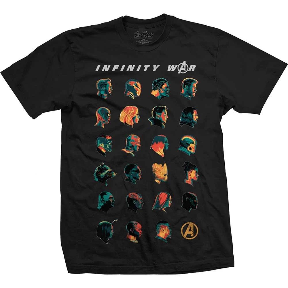 Avengers Infinity War Character Shots Iron Unisex Unisexs TShirt Unisexs L