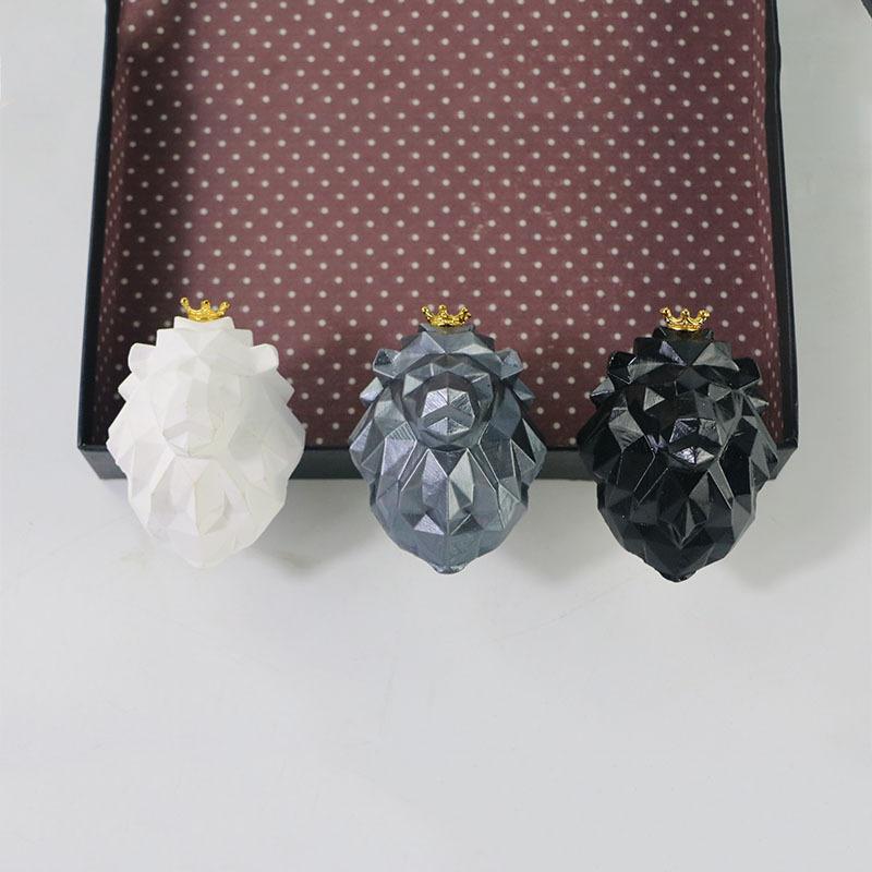 Cheap Car Diffuser Lion & Wolf 3D Geometric Animal Head Aromatherapy ...