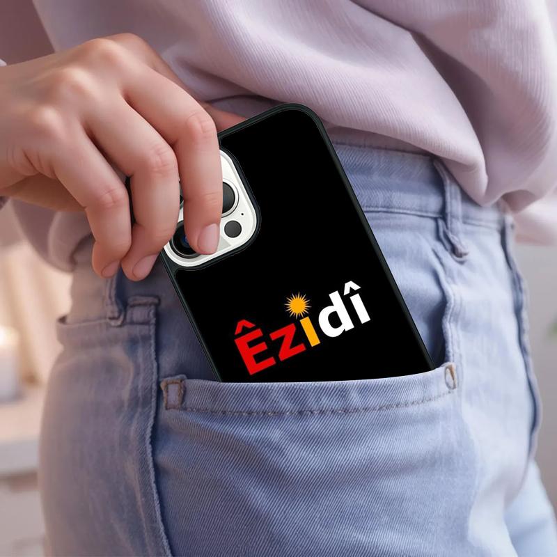 Yazidi Flag Ezidxan Phone Case For iPhone 17 Air 15 16e 14 13 Pro Max Coque 12 11 Pro Max PLUS cover