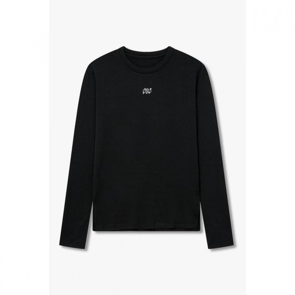 VOV Logo Embroidered Rayon T shirT  7156240700 