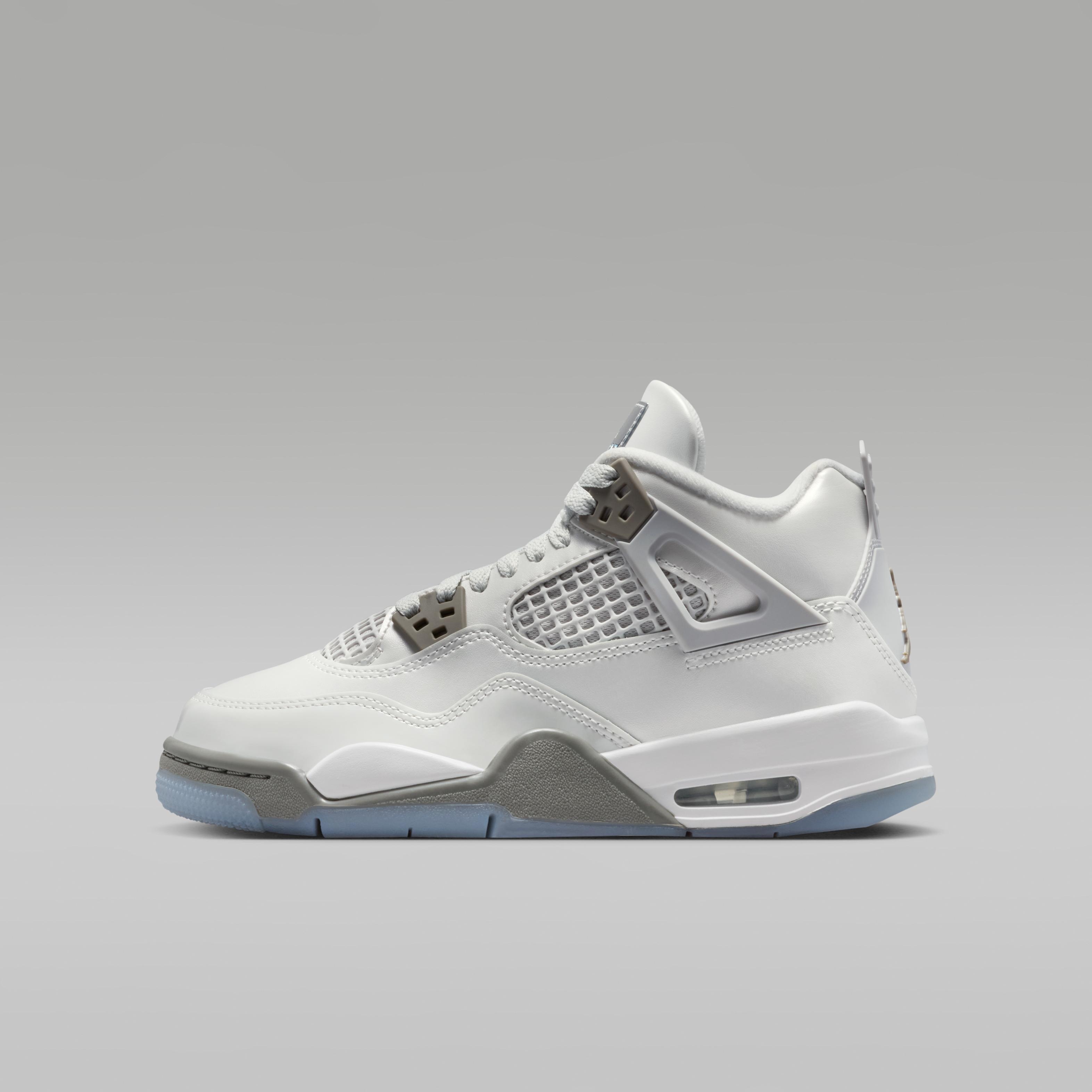 Jordan 4 Retro Photon Dust Blue Chill (GS) 35.5