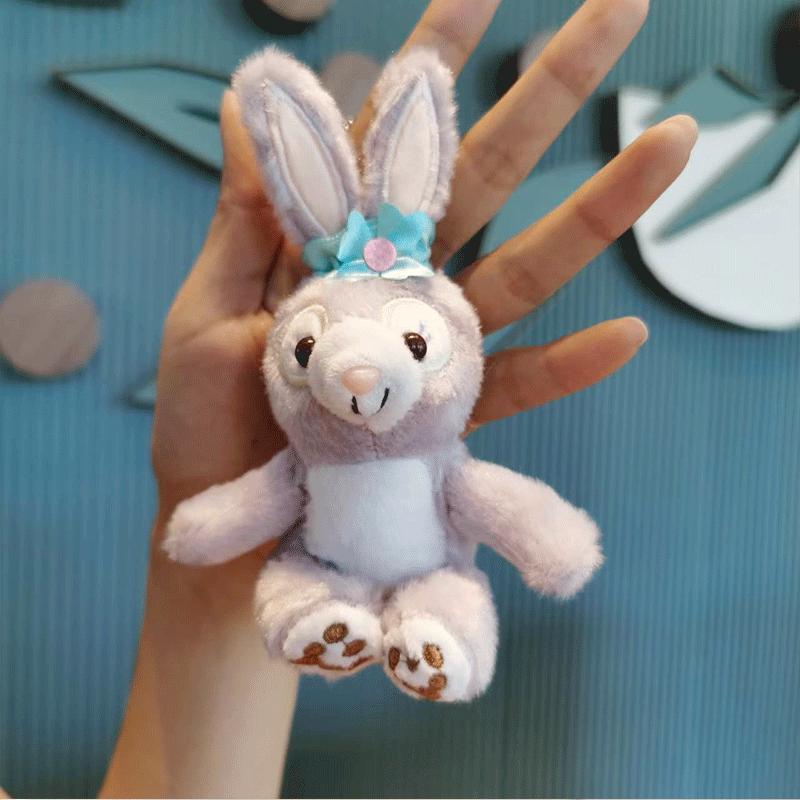 Adorable Bunny Plush Keychain Cartoon Doll Backpack Charm Cake Gift Bouquet