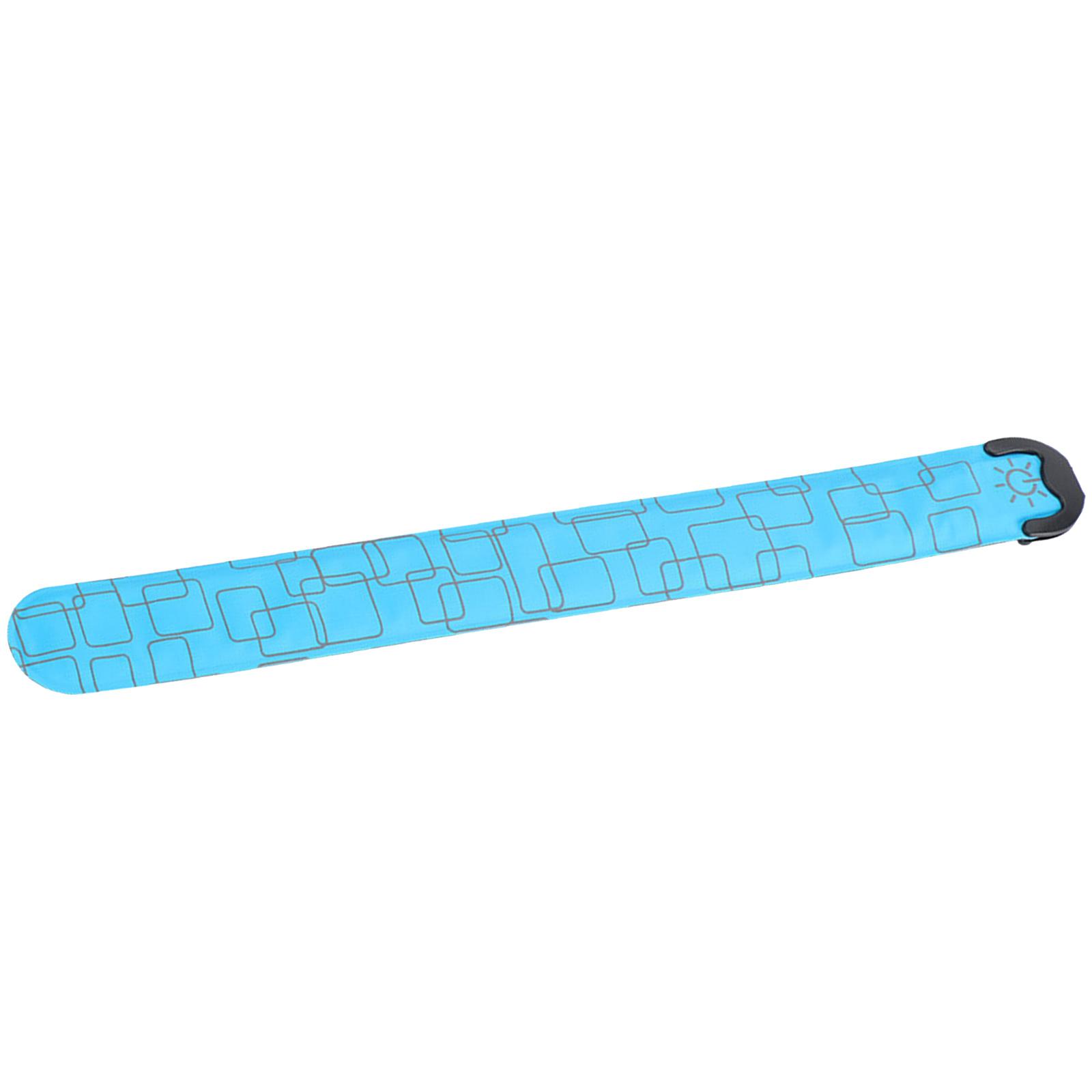 Light up Armband Safety Running Light LED Bracelet for Night Running, USB Rechargeable Reflective Wristband Bracelet