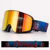 HD Mirror Ski Goggles Double Layers UV400 Anti-fog Snow Snowboard Ski Mask Glasses