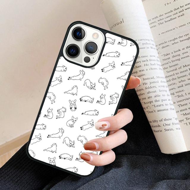 French Bulldog Phone Case Cover For iPhone 17 Air 16 15 14 plus 11 12 13 pro max coque Shell Fundas