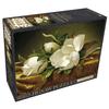 1014 Teile Puzzle - Goldene Samt-Magnolie auf Himmel, beliebtes koreanisches Puzzle