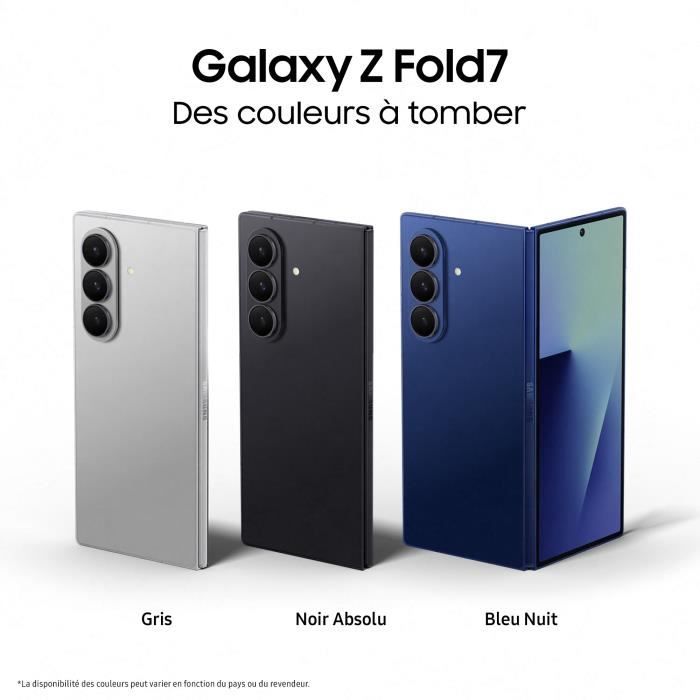 Samsung Galaxy Z Fold7 5G Smartphone 256 GB Απόλυτο Μαύρο
