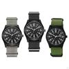 Watch, with Nylon Strap Waterproof Wristwatch for Outdoor Causal