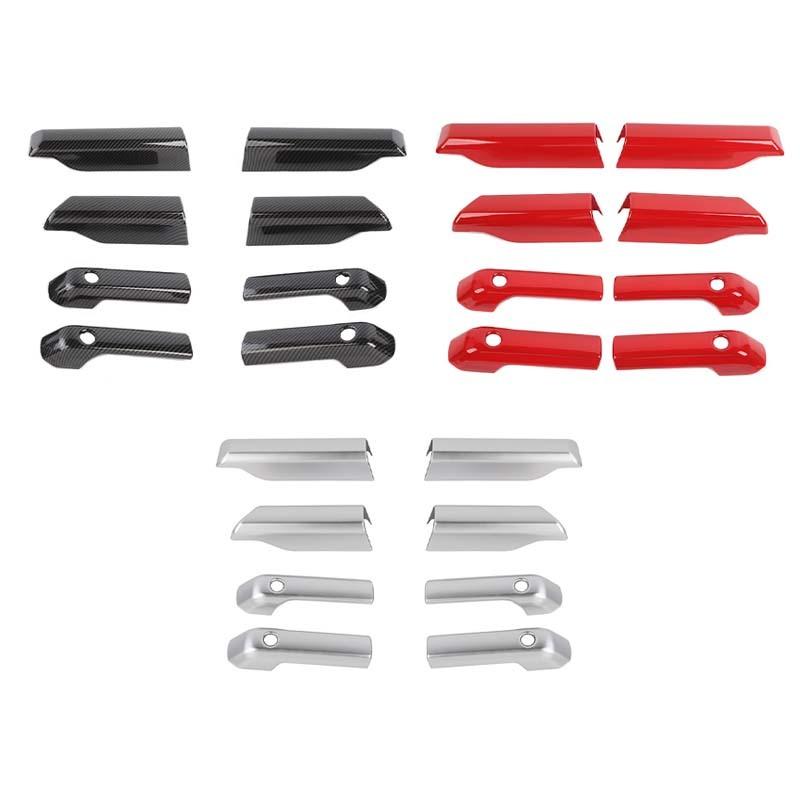 ABS Dveře Vnitřní Loketní Opěrka Panel Dekorace Kryt Nálepka Vhodné Pro Suzuki Jimny 2019 Nahoru 4dveřová Verze Interiérové Doplňky