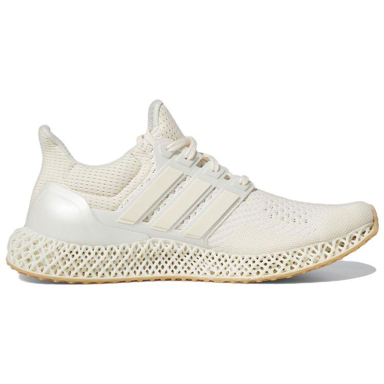 Rich Mnisi x adidas Ultra 4D Pride - Wonder White Unisex-Sneaker Creme Gold-Metallic HP9734
