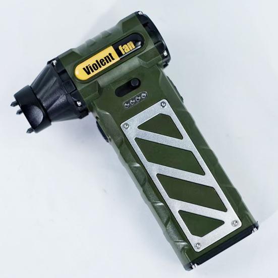 Electric Dust Blower Cooling Fan Powerful Brushless Motor Variable Speed Control Compact Design Portable Handheld Fan