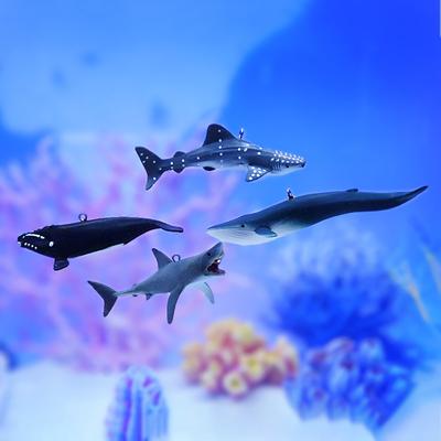 Floating Shark Whale Ornament Simulation Marine Animal Novelty Underwater World Ornament Aquascaping Decorations