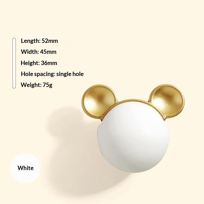 Creative Animal Cartoon Cabinet Knobs And Handles For Children'S Room Ceramic Wardrobe Pulls Home Decor Furniture Hardware