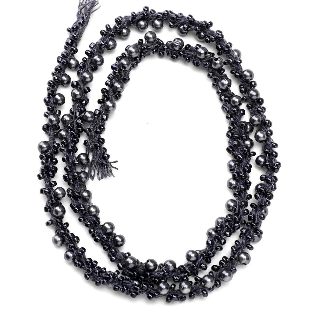 Rice Bead String Polyester Woven Tape For DIY Dresses Sewing Supplies